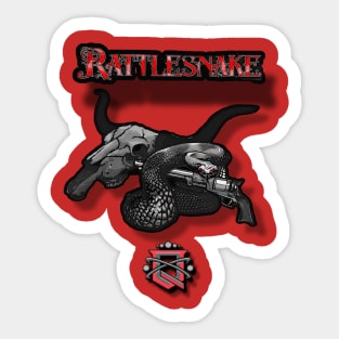 rattlesnake art from LP Sticker